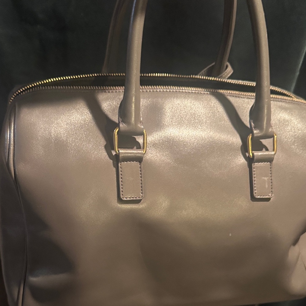 Saint Laurent Dark Gray Leather Baby duffle - Picture 6 of 13